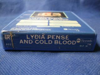 LYDIA PENSE AND COLD BLOOD 8 Track Tape GUARANTEED - RARE 1976 4