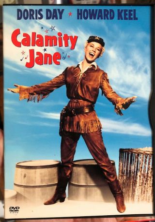 Calamity Jane - Dvd - Doris Day Musical - Howard Keel - Many - Rare -