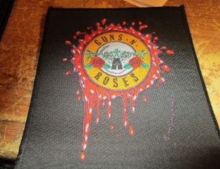 Guns N Roses Collectable Rare Vintage Patch Woven 90 