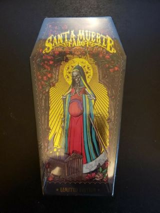 Santa Muerte Tarot Limited Edition Coffin Box - Rare Only 1,  987 Made
