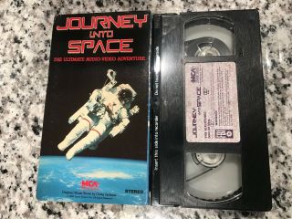 Journey Into Space Rare Vhs Not Dvd 1986 Nasa Footage Space Walk Shuttle Launch