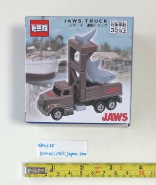 Rare Jaws Truck Tomica Mini Car Usj Limited Japan Great White Shark