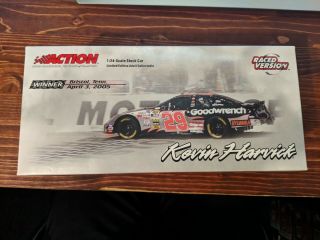 Rare Kevin Harvick Gm Goodwrench/bristol Race Win.  1 Of 204 1/24 Diecast