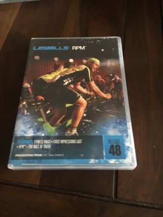 Les Mills Rpm 48 Release Complete Dvd,  Cd,  Choreography Notes Nearly - Rare