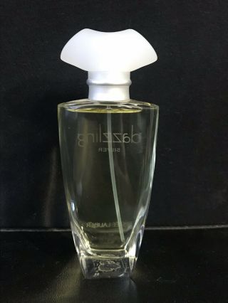 Dazzling Silver Estee Lauder Eau De Parfum 2.  5oz Rare No Box 2