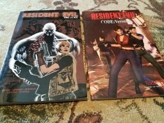 Resident Evil: Fire & Ice Tpb And Code Veronica Book 1 Tpb Rare Out Of Print