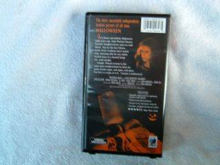 Halloween VHS Anniversary Edition Clamshell Rare Cult Horror Jamie Lee Curtis 2
