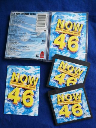 Now Thats What I Call Music 46 Rare Mini Disc Ex,  2 Disc Set From 2000