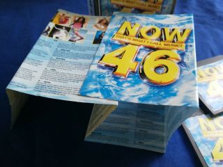 NOW THATS WHAT I CALL MUSIC 46 RARE MINI DISC EX,  2 DISC SET from 2000 4
