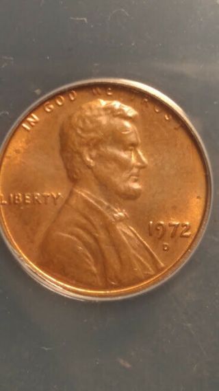 1972 - D DOUBLE DIE ERROR Lincoln Cent U.  S.  Penny ANACS AU 58 DDO 004 RARE 2