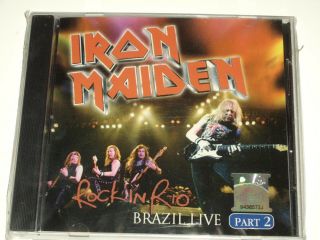 Iron Maiden Rare Live Import Cd 