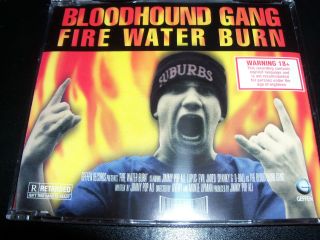 The Bloodhound Gang Fire Water Rare Australian 5 Track Mixes Cd - Like