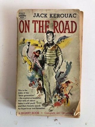 On The Road By Jack Kerouac / Rare Paperback 1st Edition / Signet 1958