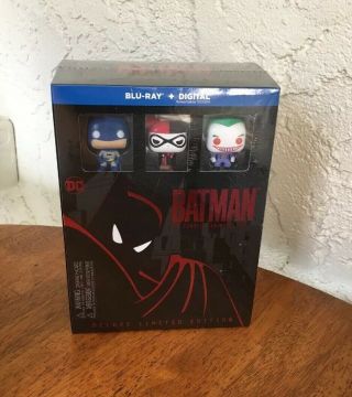 Batman Complete Animated Series Deluxe Limited Edition Blu - Ray Rare