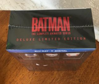Batman Complete Animated Series Deluxe Limited Edition Blu - Ray RARE 5