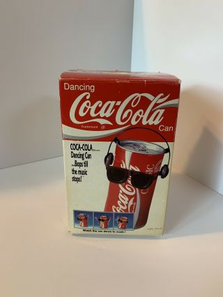 Rare Vintage Dancing Coca Cola Coke Can Missing Glasses
