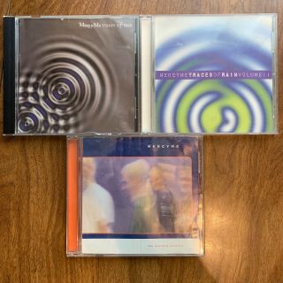 3 Rare Early Mercy Me Cds.  Traces Of Rain Volumes 1&2.  The Worship Project