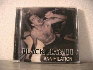 Black Flag Annihilation Live Cd Very Rare