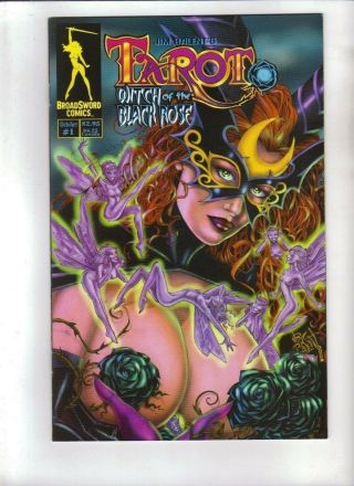 TAROT WITCH OF THE BLACK ROSE 01D,  2nd PRINT,  RARE LITHO EDITION,  NM - (9.  2) 2