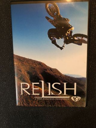 Relish Thor Mx Motocross Action Dvd 2003 Very Rare