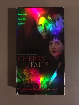 Cherry Falls Vhs 2001 Brittany Murphy Rare