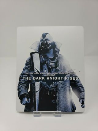 Batman: The Dark Knight Rises Steelbook Ultra Rare White Japan