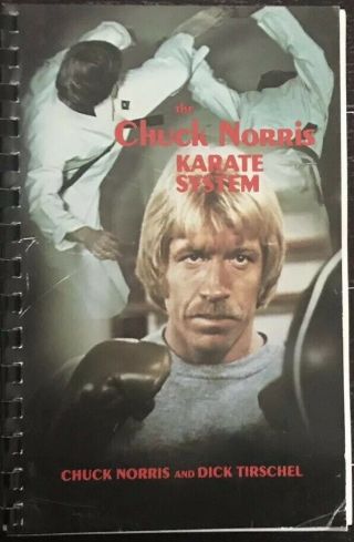The Chuck Norris Karate System By Chuck Norris (1973,  Softcover) Vg,  Rare