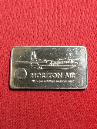 Rare Limited Edition Vintage 15 Gram.  999 Silver Art Bar Horizon Air Craft S5