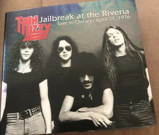 Thin Lizzy - Jailbreak At The Riveria Live In Chicago April 21,  1976 Rare Cd