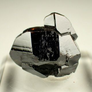 Cassiterite Fine Crystal From Rare Locality Merekski,  Russia