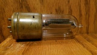Rare Western Electric VT - 1 Vacuum Tube with brass base and good overall 7