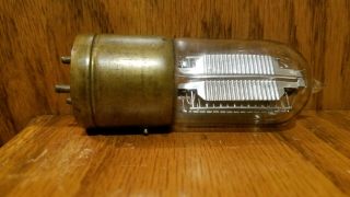Rare Western Electric VT - 1 Vacuum Tube with brass base and good overall 8