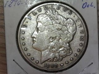 1890 - Cc Morgan Silver Dollar Us Coin Rare Date