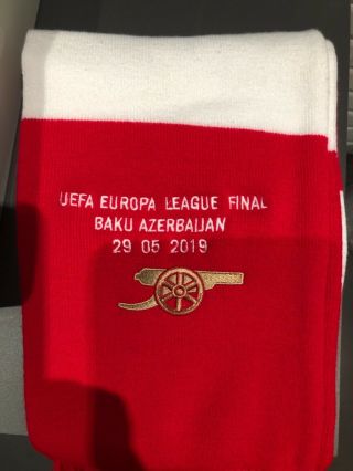 2019 Europa League Final Arsenal Issued To Vips Rare