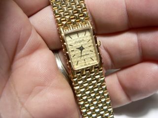 Ladies Wittnauer Cosmopolitan Stainless Steel Quartz Wrist Watch Rare
