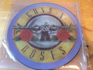 Guns N Roses - Welcome To The Jungle Picture Disc Vinyl Record (1988) Rare