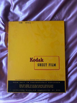 Rare 25 Sheets Kodak 8x10 Infrared Sheet Film