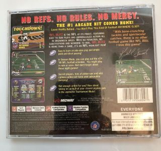 Nfl Blitz (Sony Playstation 1 ps1) Complete Black Label Rare 2