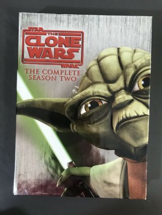 Star Wars Clone Wars Season 1 2 3 4 Special Edition Gift Set RARE Movie 2