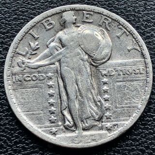 1924 Standing Liberty Quarter 25c Better Grade Coin Rare 18934