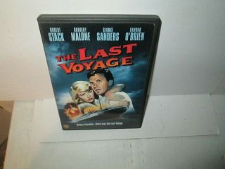 The Last Voyage Rare Dvd George Sanders Robert Stack Dorothy Malone 1960