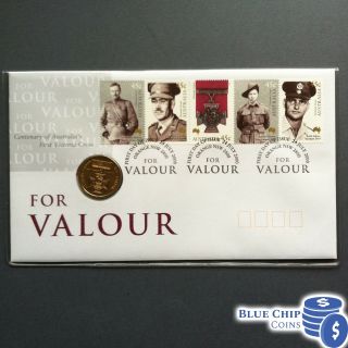 2000 $1 Unc Victoria Cross For Valour Pnc Rare & Scarce