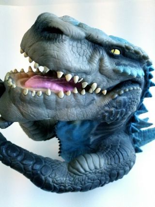 Rare Vintage 1998 Toho Godzilla Movie Hand Puppet Large Dinosaur Roars Cool Toy