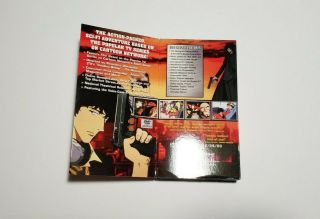 Cowboy Bebop the Movie RARE Promotional Version (VHS,  2003) Anime Adult 3