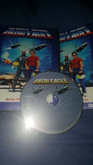 Iron Eagle (dvd,  1985) Rare Oop Vgc As Seen On Cobra Kai
