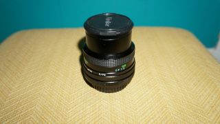 VIVITAR 28mm f2.  0 MC CLOSE FOCUS Wide Angle Lens with 49mm UV filter (RARE) 2