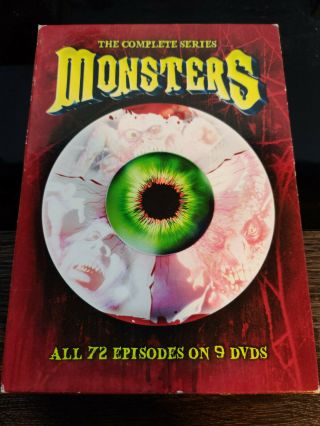 Monsters: The Complete Series Box Set (dvd,  2014,  9 - Disc Set) Rare