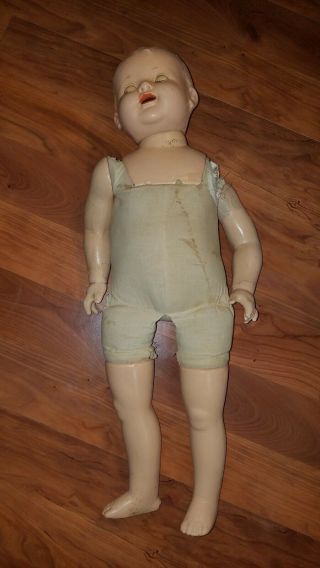 Rare Vintage Effanbee Lovums Huge 26 Inch Doll Patent 1283558
