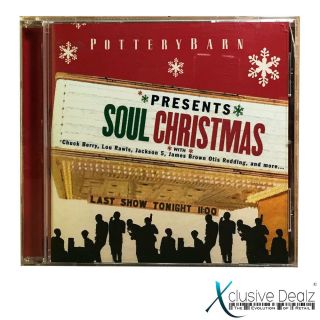Rare Pottery Barn Presents Soul Christmas By Various Artists Cd 2003 (vg, ) W111