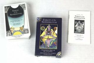Rare Vtg 90s Tarot Of The Sephiroth Cards Mori & Stockwell By Staroff Complete